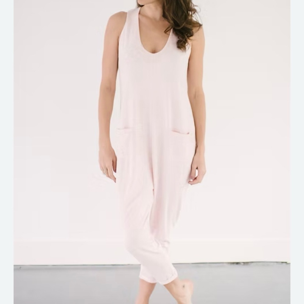 Smash and Tess Saturday Romper in Pink Lemonade size XXS